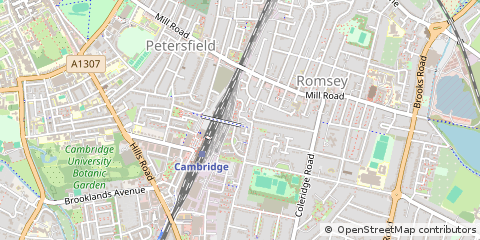 Map of Cambridge