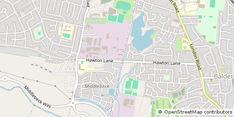 Map of Newark, Nottinghamshire