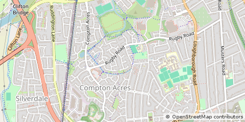 Map of Nottingham