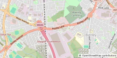 Map of Bradford