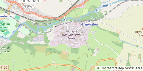 Map of Aberystwyth