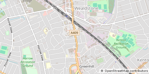 Map of Harrow