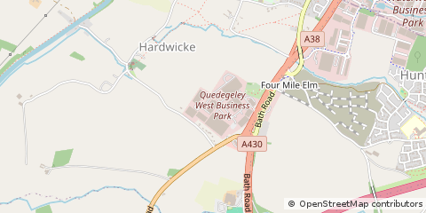 Map of Gloucester, Gloucestershire