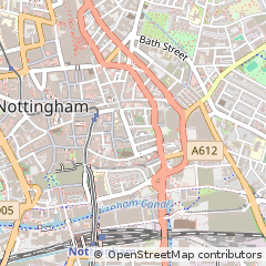 Map of Nottingham