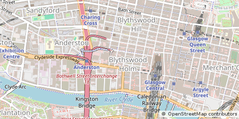 Map of Glasgow
