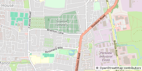 Map of Hartlepool