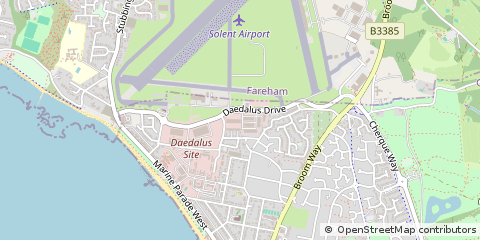 Map of LEE on Solent, Hampshire