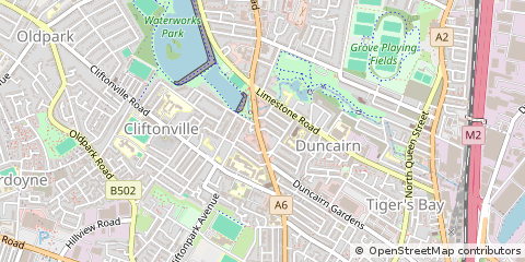 Map of Belfast