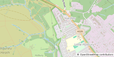 Map of Southampton