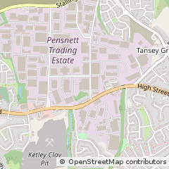 Map of Kingswinford, West Midlands