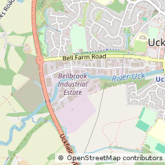 Map of Uckfield, East Sussex