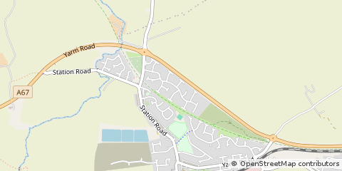 Map of Darlington, County Durham