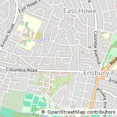 Map of Bournemouth