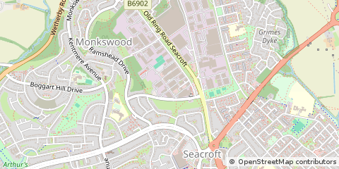 Map of Leeds