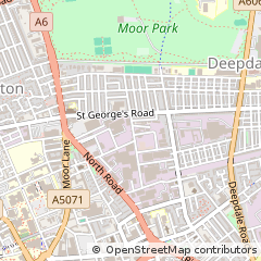 Map of Preston