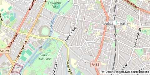 Map of Birmingham