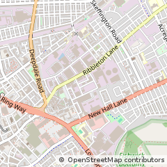 Map of OFF Ribbleton Lane Preston, Lancashire