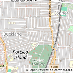 Map of Portsmouth, Hants