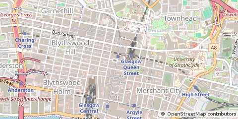 Map of Glasgow
