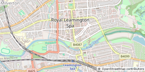 Map of Leamington SPA