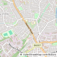 Map of Ilkeston, Derbyshire