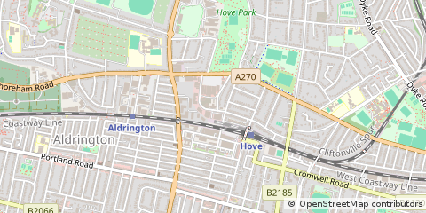 Map of Hove