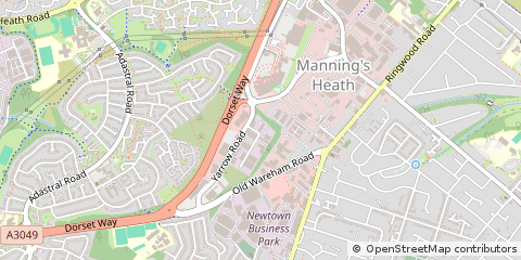 Map of Poole