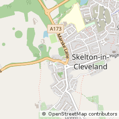 Map of Saltburn-by-the-SEA, North Yorkshire