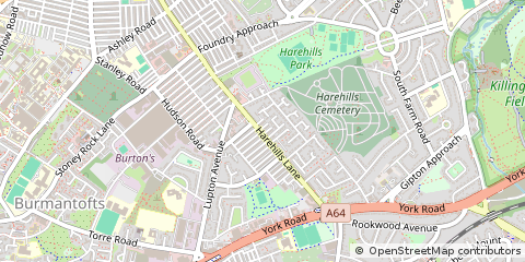 Map of Leeds