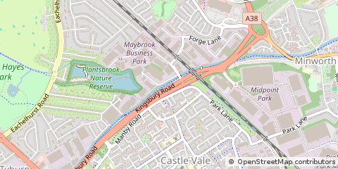 Map of Birmingham