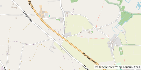 Map of Great Yarmouth, Norfolk