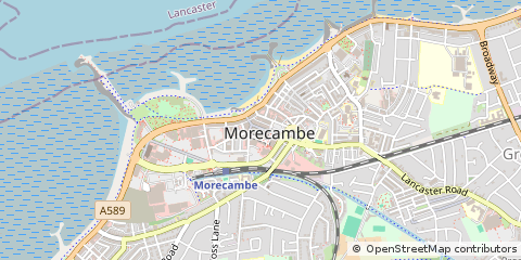 Map of Lancashire