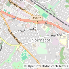 Map of Stoke-on-Trent