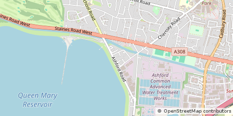 Map of Ashford