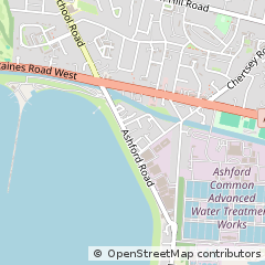 Map of Ashford