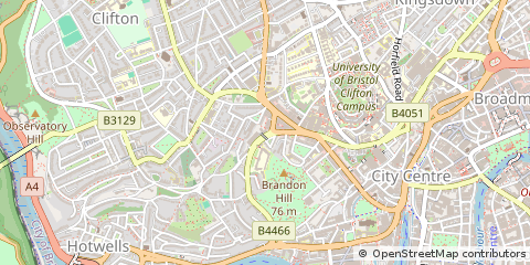 Map of Bristol