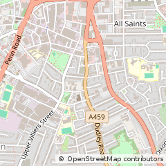 Map of Wolverhampton, West Midlands