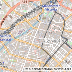 Map of Manchester