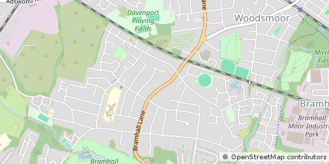 Map of Stockport