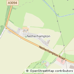 Map of Salisbury, Wiltshire