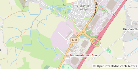 Map of Bridgwater