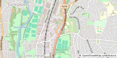 Map of Derby