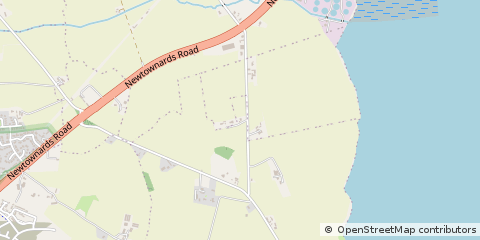 Map of Newtownards, Down