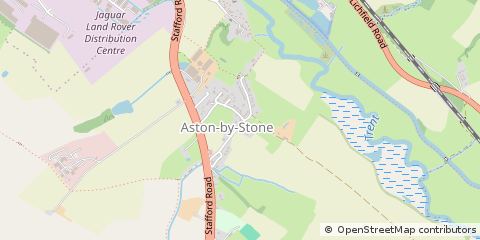 Map of Staffordshire