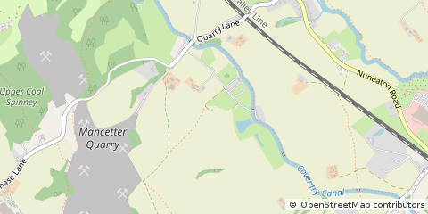 Map of Atherstone, Warwickshire