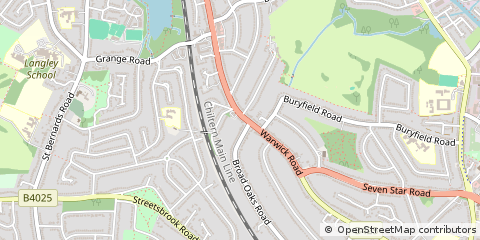 Map of West Midlands