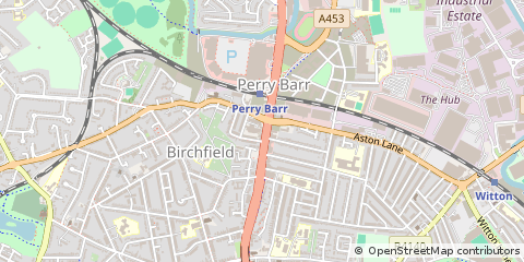 Map of Birmingham