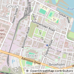 Map of Glasgow, Lankarshire