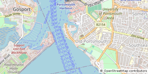 Map of Portsmouth