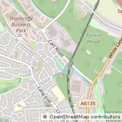 Map of Sheffield
